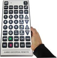 Boostwaves Universal Jumbo Remote Control TV-DVD-Cable It's Huge - Never Lose it!