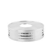 Generic Stainless Steel Teapot Warmer Base with Candle