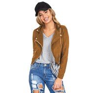 Jacket,Morecome Womens Winter Slim Biker Motorcycle Leather Jacket Zipper Coat N4