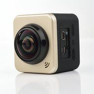 PINGKO WiFi 360 Degree Panoramic Camera 1648x1648 30fps Wireless 6G Multilayer Filter Lens Action Sports VR Mode... N2
