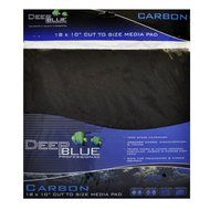 Activated Carbon Pad Cut-to-fit Filter Media 18 X 10 Fresh/saltwater Deep Blue