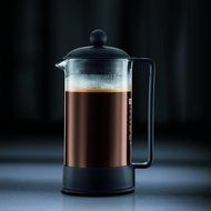 Bodum 1548-01 Brazil Cafeti&egrave;re &agrave; Piston 8 Tasses 1 L Noir