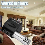 EXTRA-O Car Air Purifier Ionizer with Home 12V Adapter - Removes Cigarette Smoke, Bacteria, Odor Smell - Helps... N14