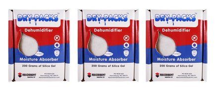 Dry-Packs 200gm Dehumidifying Box, Pack of 3