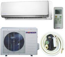 Pioneer 12,000 BTU (1 Ton) Ultra High Efficiency 22.0 SEER Ductless Mini Split INVERTER Air Conditioner with Heat...