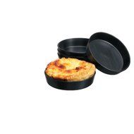 Matfer 4 Inch x 3/4 Inch Exoglass Quiche Mold, 12 Piece