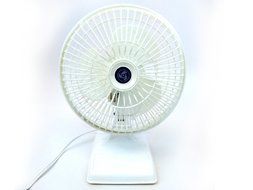 Small 6&quot; Table top Desk Fan, Super Quite motor 6 Inches , 2 speed switch, 120V vertical tilt Adjustment. Home... N4