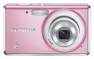 Olympus FE-4020 14 MP Digital Camera with 4x Wide Angle Zoom and 2.7-inch LCD (Pink) (Old Model)
