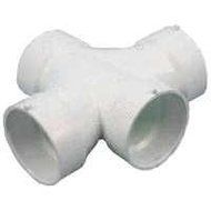 Genova Products 73531 Reducing Double Sanitary Tee Pipe Fitting, 3 x 1 1/2 by Genova