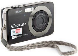 Casio Exilim EX-Z90 12.1MP Digital Camera with 3x Optical Zoom and 2.7 inch TFT LCD (Black)