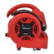 XPOWER P-230AT 1/5 HP 800 CFM 3 Speeds Mini Air Mover with 3-Hour Timer and Built-In Dual Outlets for Daisy Chain... N4