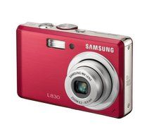 Samsung Digimax L830 8.1MP Digital Camera with 3x Optical Zoom (Red) N7