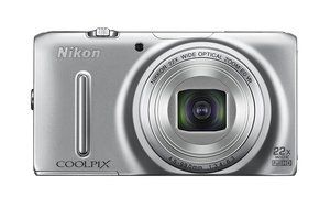 Nikon COOLPIX S9500 Wi-Fi Digital Camera with 22x Zoom and GPS (Silver) N8