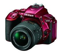 Nikon D5500 DX-format Digital SLR w/ 18-55mm VR II Kit (Black) N15