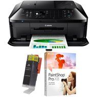 Canon PIXMA MX922 Wireless Inkjet Office All-In-One Printer with Corel PaintShop Pro X8 Bundle N13