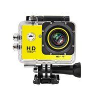 Meree D18 Bicycle Helmet Sports DV Action Waterproof Car Camera（yellow） N2