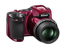 Nikon COOLPIX L830 16 MP CMOS Digital Camera with 34x Zoom NIKKOR Lens and Full 1080p HD Video (Red) (Discontinued... N7