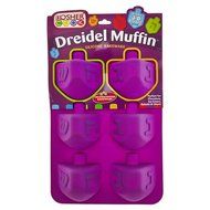 The Kosher Cook KCBW0145 Silicone Dreidel Muffin/Cupcake Pan