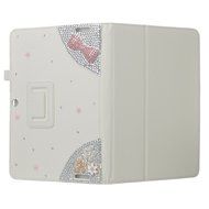 KAKA(TM) 3D Handmade Rhinestone Crystal PU Leather Stand Folding Protective Tablet Case Cover For Acer Iconia... N16