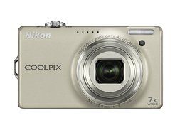 Nikon Coolpix S6000 14.2 MP Digital Camera with 7x Optical Vibration Reduction (VR) Zoom and 2.7-Inch LCD (Silver) N13