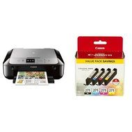 Canon MG5720 Wireless All-In-One Printer with Scanner and Copier with Ink Bundle N6
