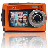 SVP Aqua 5800 Pink 18MP Dual Screen Waterproof Digital Camera N4