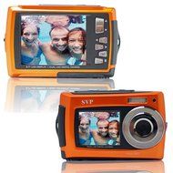 SVP Aqua 5800 Pink 18MP Dual Screen Waterproof Digital Camera N5