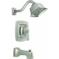 Moen 82830EPSRN Posi-Temp Pressure Balanced Tub and Shower Trim, Spot Resist Brushed Nickel by Standard Plumbing...