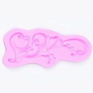 Generic Baroque Baking Tool Chocolate Cake Decor Mold Mould Flower Lace
