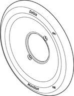 Delta RP28795SS 17 Series Escutcheon, Stainless by DELTA FAUCET