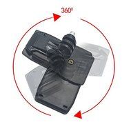 Kekexili New Action Camera Accessories 360 Rotary Backpack Hat Rec-Mounts Clip Clamp Mount For GoPro Hero 2 3... N4