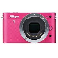 Nikon 1 J2 10.1 MP HD Digital Camera (Pink) Body Only