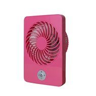 FIONA Portable and Compact Mini USB Hand-held Fan, 3 Speed Rechargeable Table Fan for Home and Travel, 18650 Battery... N11