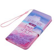 iPhone 7 Plus Case (5.5") - Wallet Slim Fit Folio Style Stand Digital Print PU Leather Flip Case with High Protective... N44