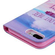 iPhone 7 Plus Case (5.5") - Wallet Slim Fit Folio Style Stand Digital Print PU Leather Flip Case with High Protective... N46