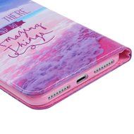 iPhone 7 Plus Case (5.5") - Wallet Slim Fit Folio Style Stand Digital Print PU Leather Flip Case with High Protective... N47
