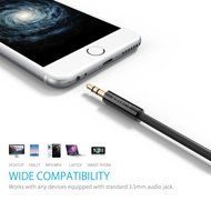 AIFFECT 6.6Ft 3.5mm to 2 RCA Stereo Audio Cable, Premium 3.5mm Aux to RCA Adapter Cable N4