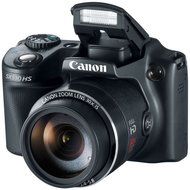 Canon Power Shot SX510 HS Point-and-Shoot Camera + 64GB CLASS 10 MEMORY CARD + Backup Battery + Card Reader +... N4