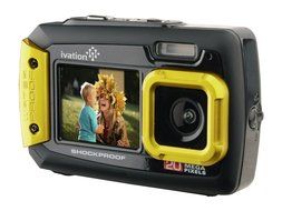 Ivation 20MP Underwater Shockproof Digital Camera &amp; Video Camera w/Dual Full-Color LCD Displays &ndash; Fully Waterproof... N5