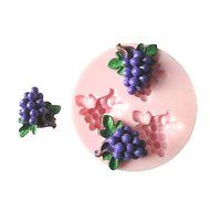Y&amp;XL&amp;H Three Holes Grape Fruit Silicone Mold Fondant Molds Sugar Craft Tools Chocolate Mould For Cakes