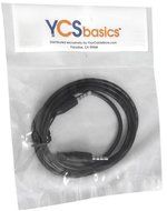 YCS Basics 3 foot 3.5mm male to male 4 conductor