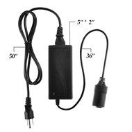 6 Amp AC to 12 DC Power Adapter,GOUXIANG Converter 110-240V Car Cigarette Lighter Socket Power Supply Cord N4