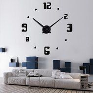 EverTrust(TM) Hot New Wall Clock Modern Design Clocks Quartz Watch Needle Acrylic Mirror Diy Sticker 3d Stickers... N2