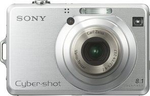 Sony Cybershot DSC-W100 8.1MP Digital Camera with 3x Optical Zoom N6