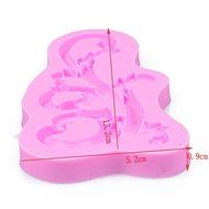 Generic Baroque Baking Tool Chocolate Cake Decor Mold Mould Flower Lace N2