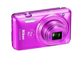 Nikon COOLPIX S6900 Digital Camera with 12x Optical Zoom and Built-In Wi-Fi (Black) N5