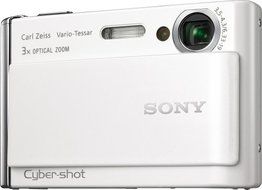 Sony Cybershot DSC-T70 8.1MP Digital Camera with 3x Optical Zoom with Super Steady Shot Image Stabilization (Black) N14