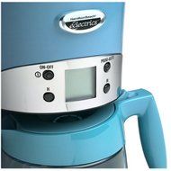 Hamilton Beach Eclectrics 40113 All-Metal 12-Cup Coffeemaker, Intrigue Blue