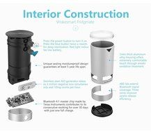 Wokesmart Refrigerator Deodorizer, Ionizer Air Purifier, Fridge Ionic Food Freshener Preserver, Waterproof Ozone... N16