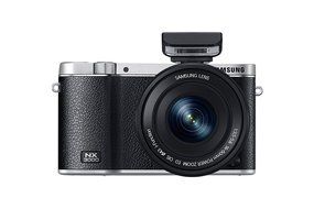 Samsung NX3000 Wireless Smart 20.3MP Mirrorless Digital Camera with 16-50mm OIS Power Zoom Lens and Flash (Black) N36